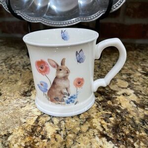 Grace Teaware rabbit and floral mug - Brand new